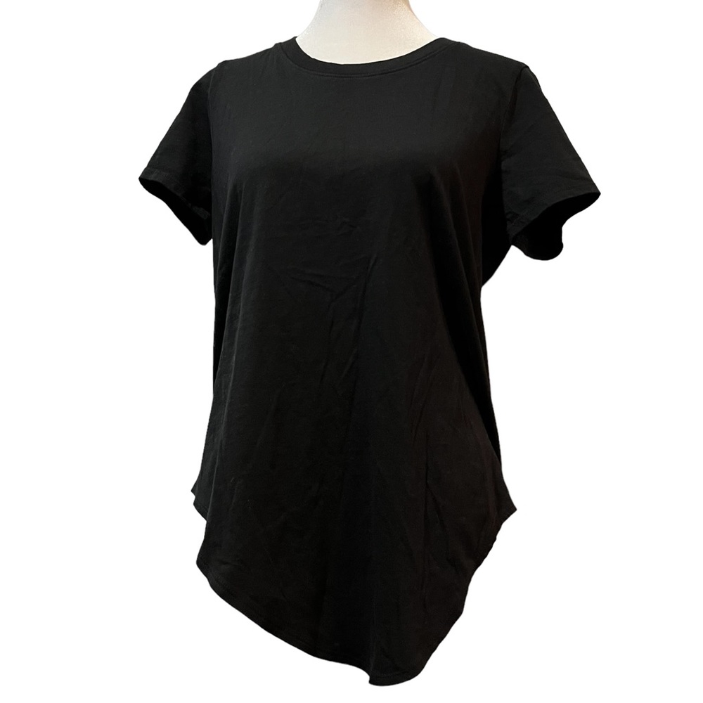 Madewell Tie Front Short Sleeve Cotton Top - Picture 7 of 9